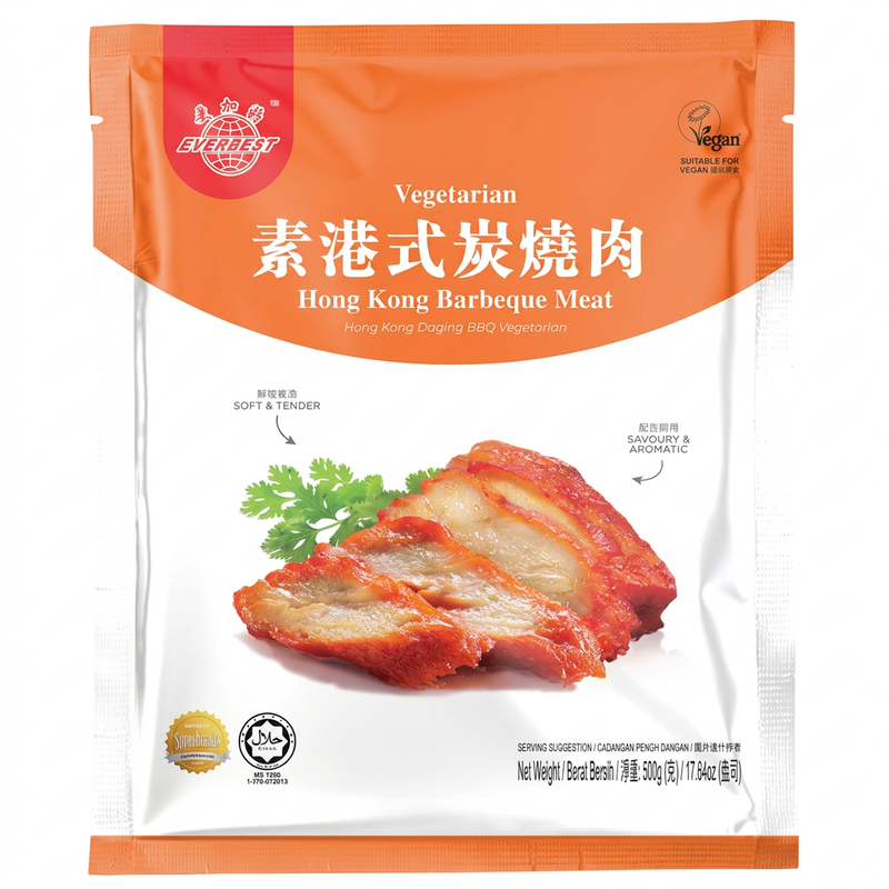 Everbest Vegetarian HK BBQ Meat 500g