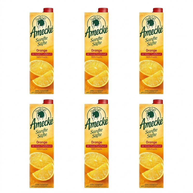 Amecke Orange-Citrus Fruchtsaft 6 x 1 L