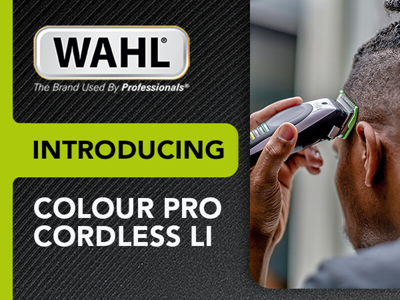 Wahl Cordless Lithium Clipper Kit, High Runtime Rechargeable, Full Haircut Kit, 3028277, Blue