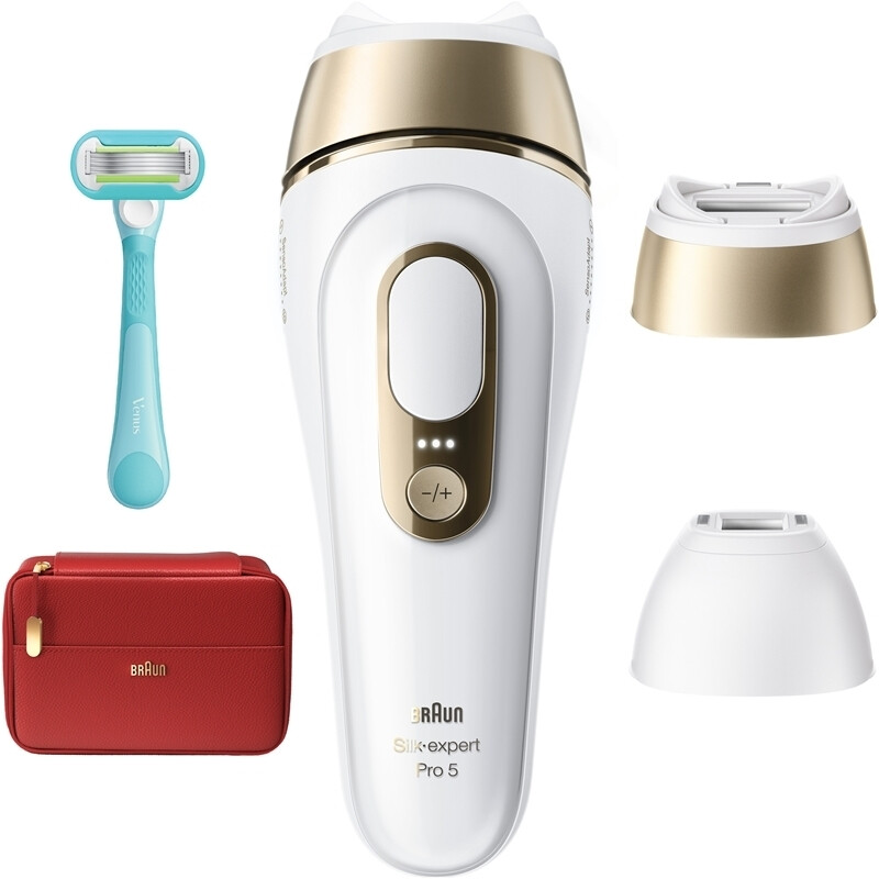 Braun IPL-Haarentferner PL5221 – 1 Stück – Reduziert dauerhaft Haarwachstum – Hautkontaktsensor – Für Körper & Gesicht