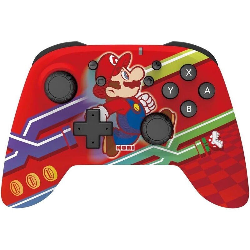 HORI Manette sans fil Horipad pour Switch - Édition Super Mario