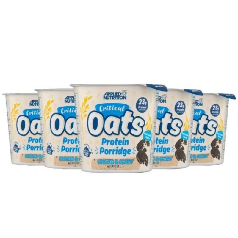 Critical Oats Protein Porridge Cookies and Cream - 12 x 60 g