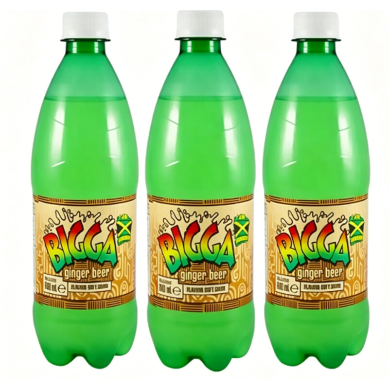 BIGGA Ginger Beer 600ml x 3pcs