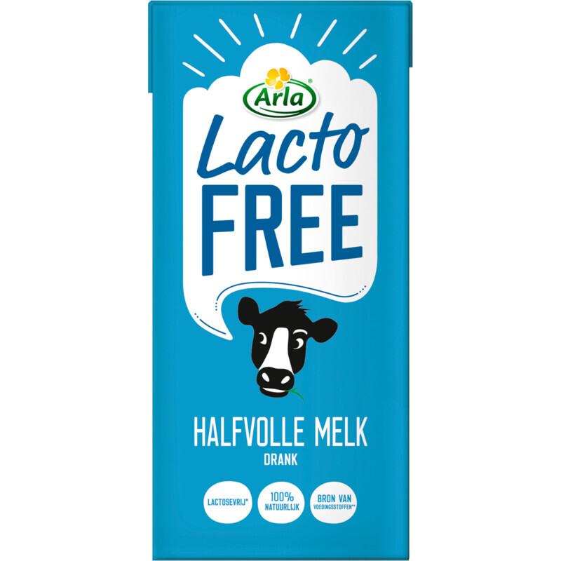 Arla Lait demi-écrémé sans lactose Arla 1 L