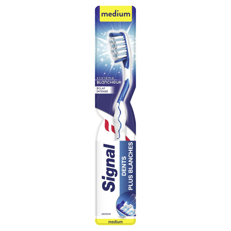 Brosse À Dents Médium Blancheur Éclat Signal La Brosse À Dents - vue 1