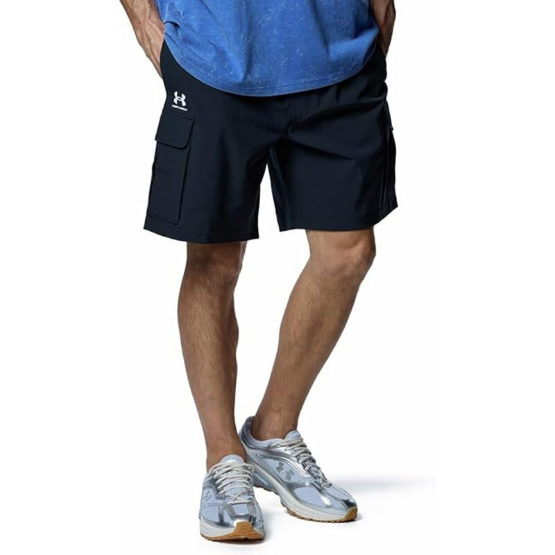 Vibe Woven Men's 8" Cargo Shorts Black S