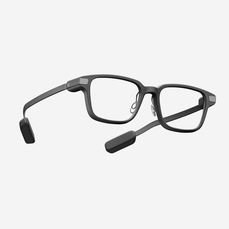 Even Realities - Even G2 B Grey (Rectangular) - Everyday Display Smart Glasses, Camera-Free, Privacy First, 2-Day Battery, Powerful Features to Enhance Your Vision and Empower Your Day (Conversate | Translate | Teleprompt | Even AI | Health | Navigation | Dashboard | Notification | QuickList)