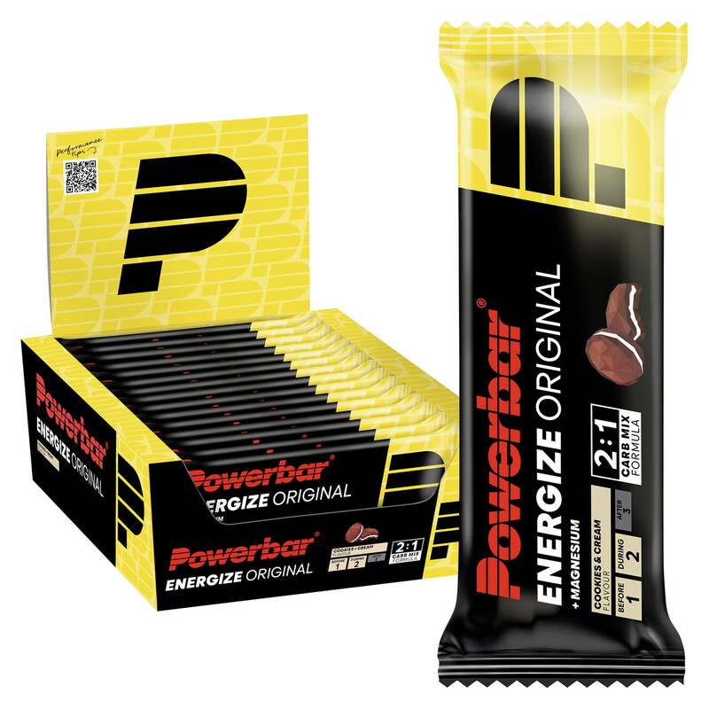 POWERBAR Energize Original Cookies & Cream 15x Riegel