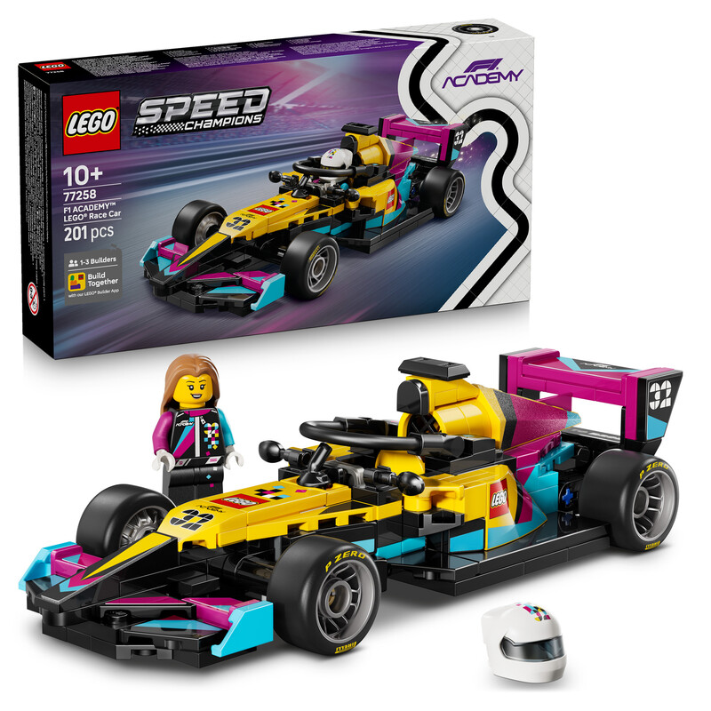 Speed Champions 77258 F1 ACADEMY™ LEGO® Race Car