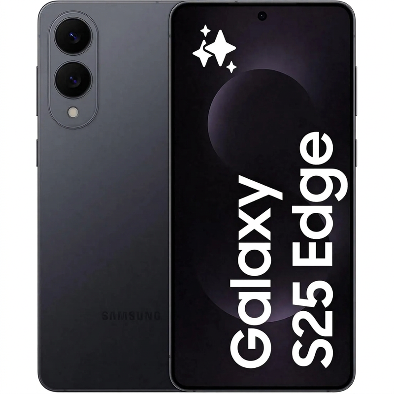 Samsung Galaxy S25 Edge 5G Smartphone 200Mp Snapdragon 8 Ultra 512Gb Titanium Black 8806097325970
