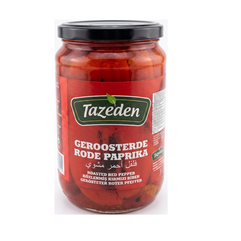 TAZEDEN BIBER KOZLEME 520 GR (Geroosterde Paprika's)
