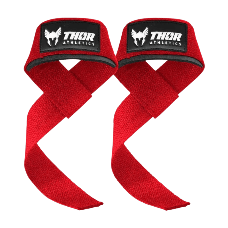 Thor Athletics Lifting Straps Rood