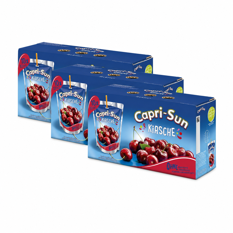 Capri-Sun Kersensap – 3 x 10 x 200 ml
