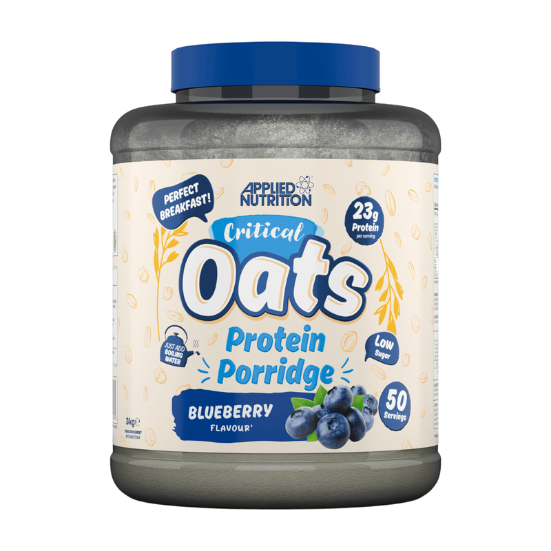 Applied Nutrition Critical Oats Protein Porridge Blueberry Protein Nutrition Powder Flavour - 3Kg