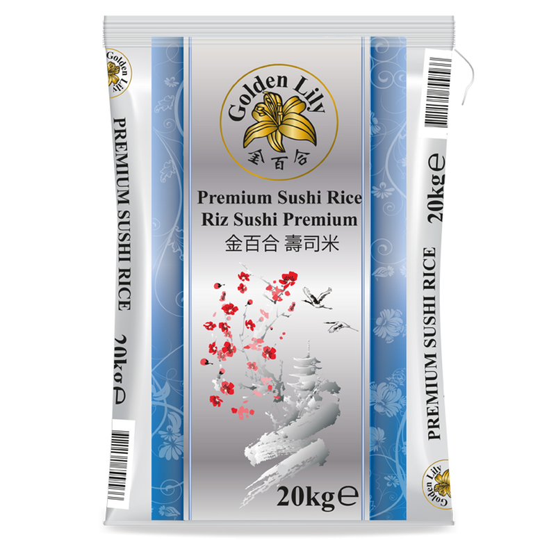 Golden Lily Premium Sushirijst 20 kg