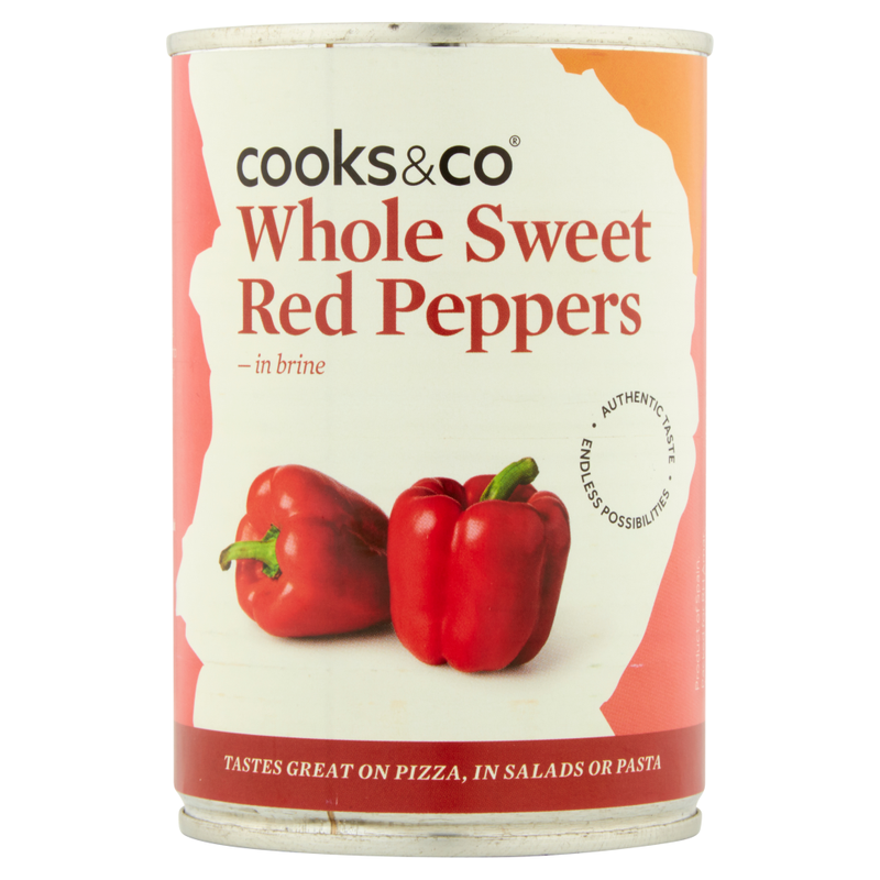 Cooks&Co Cooks & Co Sweet Red Peppers 390G