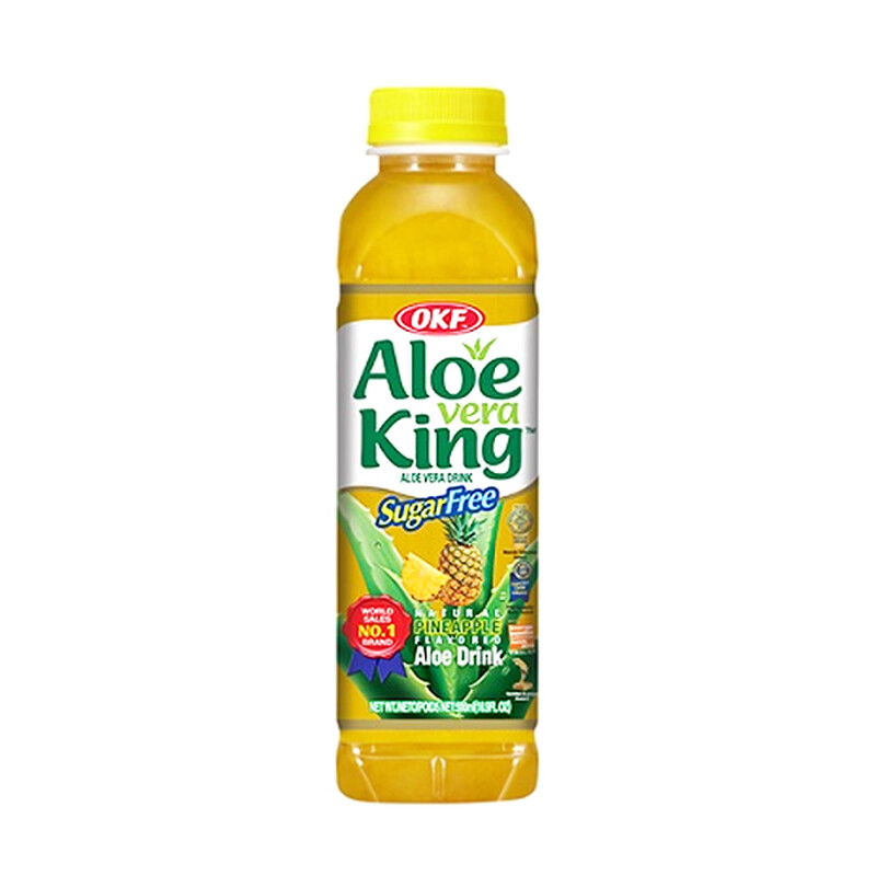 Okf Aloe Vera King Sugar Free Pineapple 500Ml