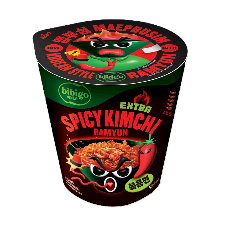 Bibigo Light Extra Spicy Kimchi Ramyun 98G