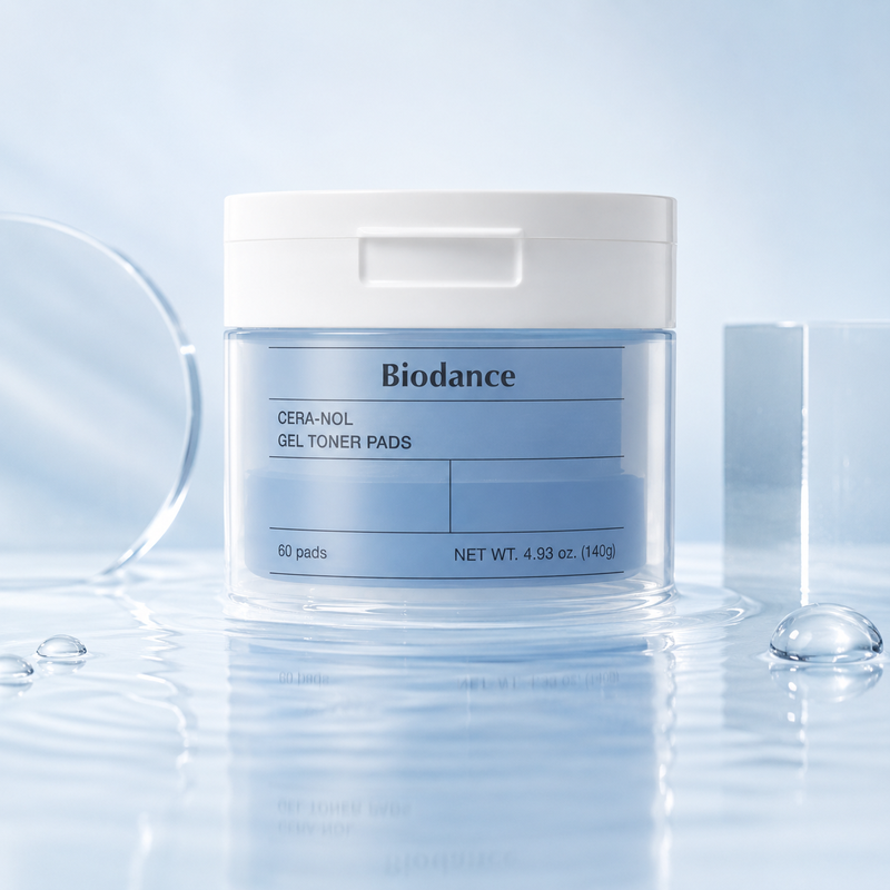 Biodance Beauty Face Care: BioDance Cera-nol Gel Toner Pads für die Gesichtsreinigung und Tonung, 60 Stück