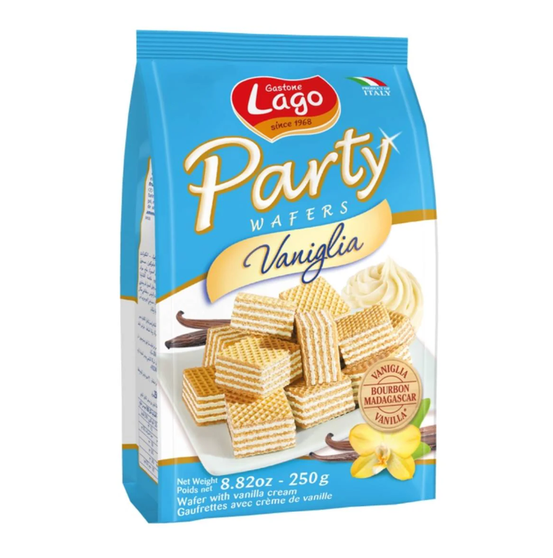 Vanilla Party Wafers 250g