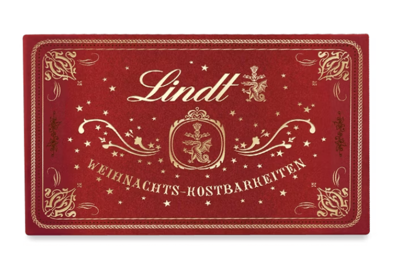 Lindt Weihnachtskästen Samtpralinen Schokoladenbox 200 g