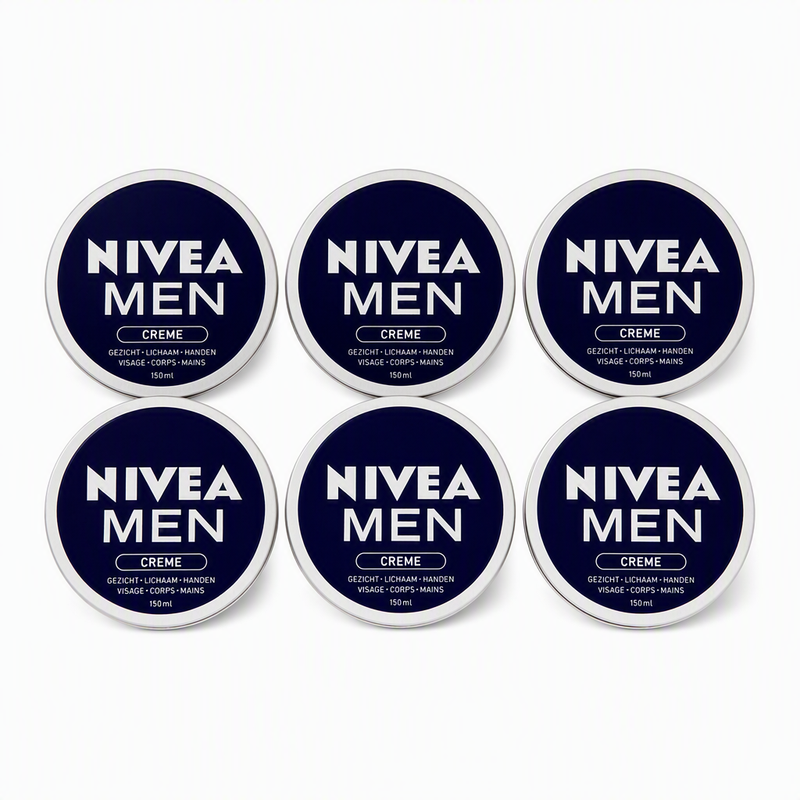 NIVEA Men Cream Bodycrème 150 ml (6-Pack)