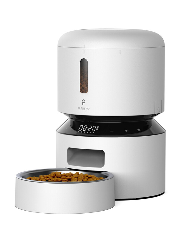 Petlibro White Granary Automatic Pet Feeder 3L – Timed Dry Food Feeder,