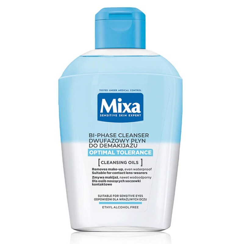 Mixa Optimal Tolerance Zwei-Phasen-Make-up-Entferner 125 Ml