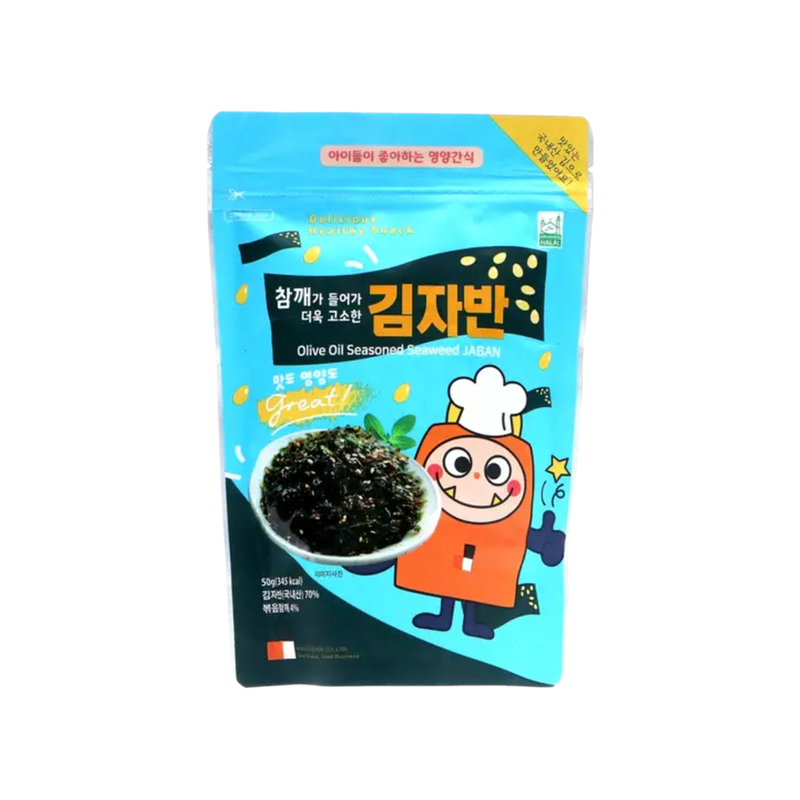 Garimi Olijfolie Zeewier (Gesneden) GimJaban Smaak 50 g