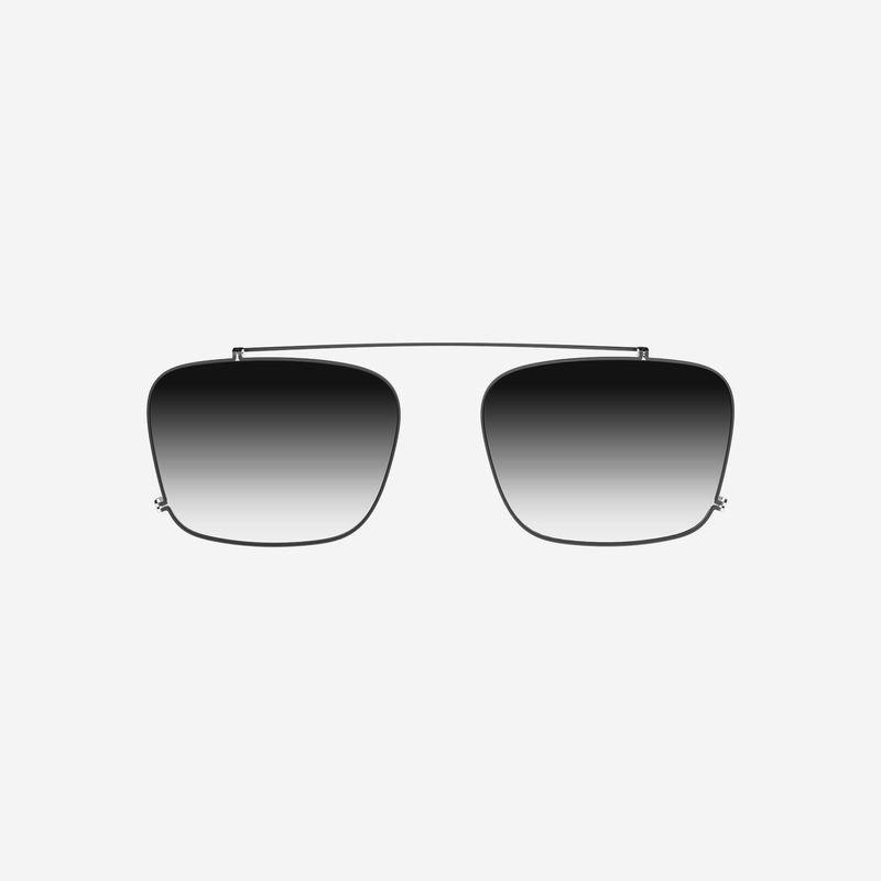 Even Realities - Even G2 B Clip & Pouch Grey (Rectangular) - Clip-on Sunlens Attach Effortlessly to Your Even G2 Smart Glasses