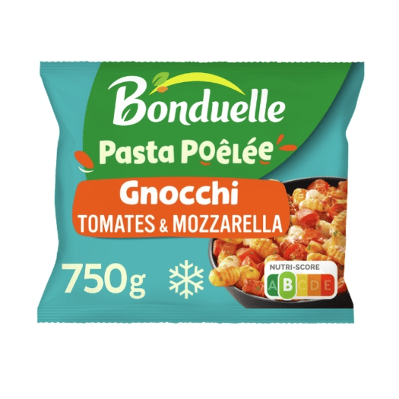Bonduelle gnocchis tomates & mozzarella