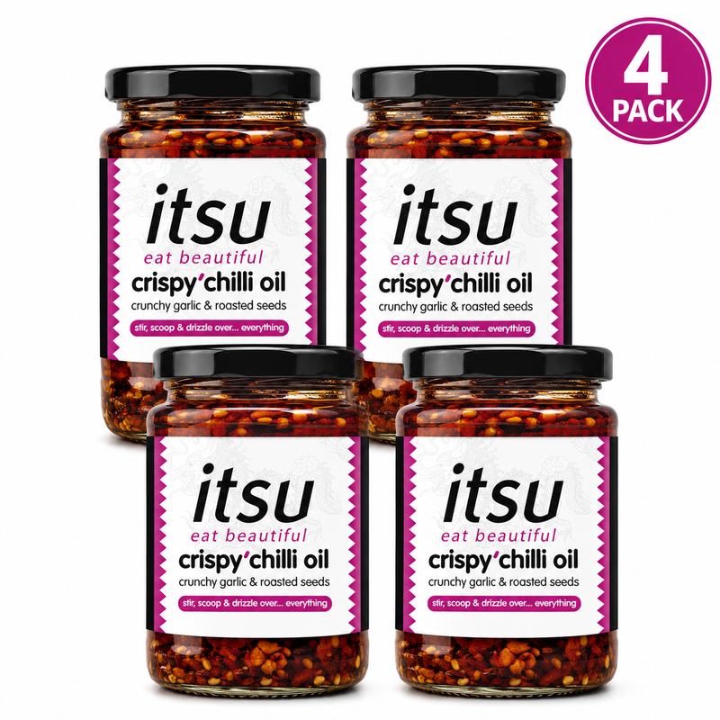 Itsu Crispy Chilli Oil 100g x 4