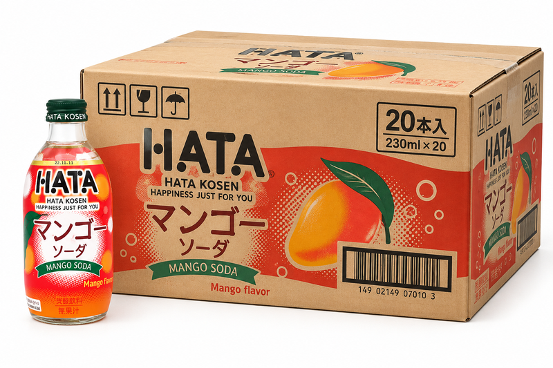 HATA KOSEN HATASODA Mangue 300 ml × 24