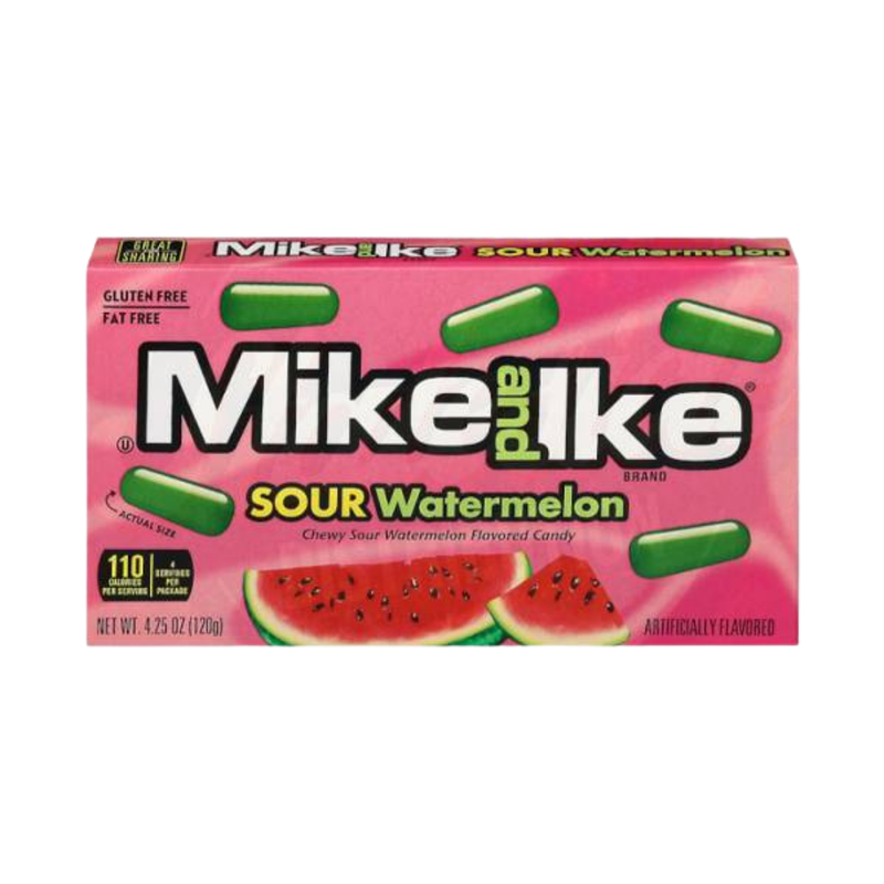 CANDY MIKE & IKE Säuerliche Wassermelone 120 g