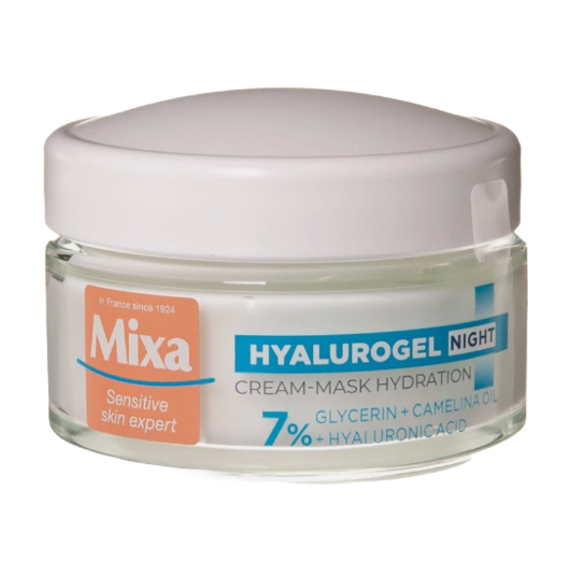 Mixa Expert Sensitive Skin Hyalurogel Nachtfeuchtigkeitscreme