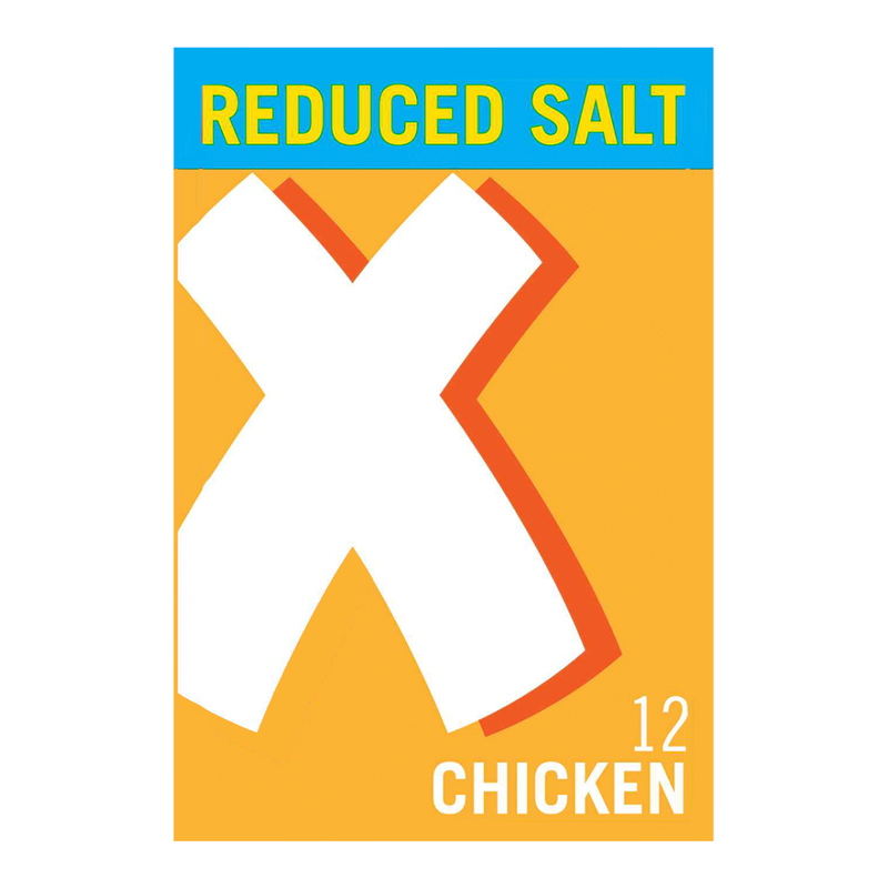 Oxo Reduced Salt Chicken Stock Cubes 71G