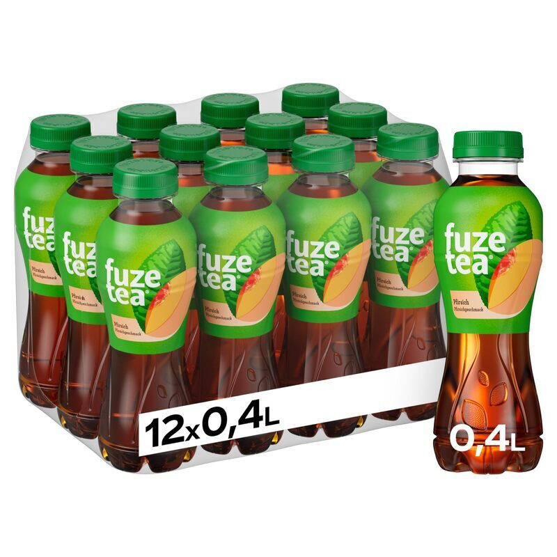 Fuze Tea Pfirsich Eistee 12 × 0,4 L