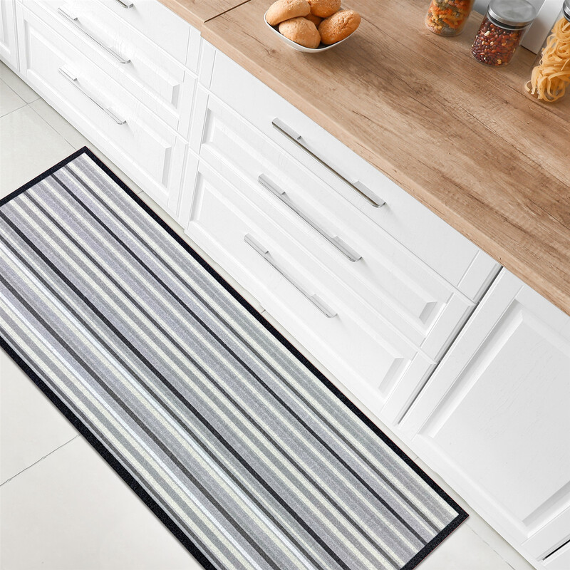 Runner Knightsbridge Stripes Grey 50x150cm