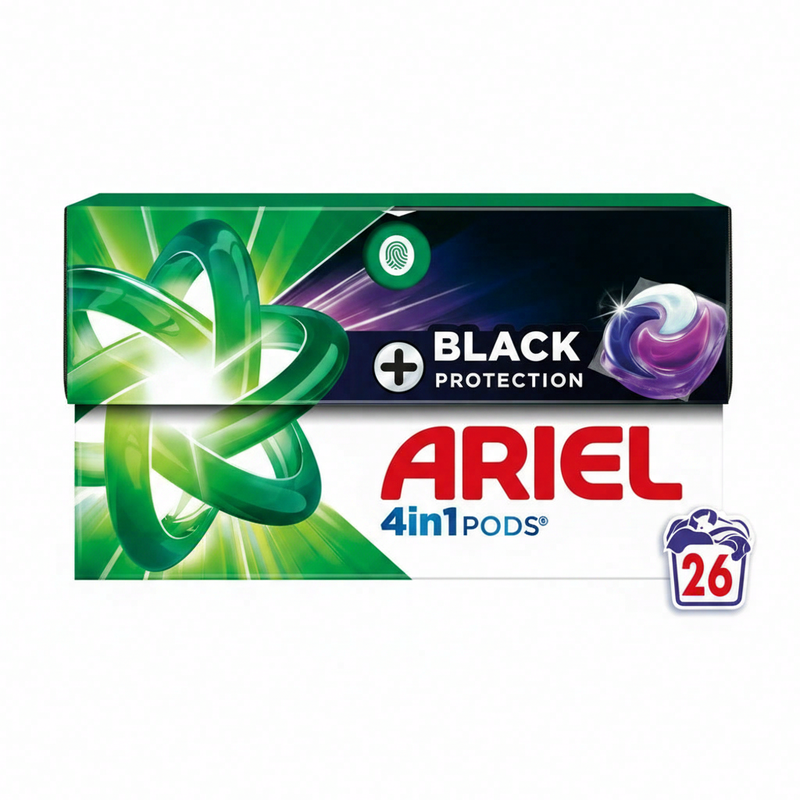 Ariel Allin1 Wasmiddel Zwart 26 stuks