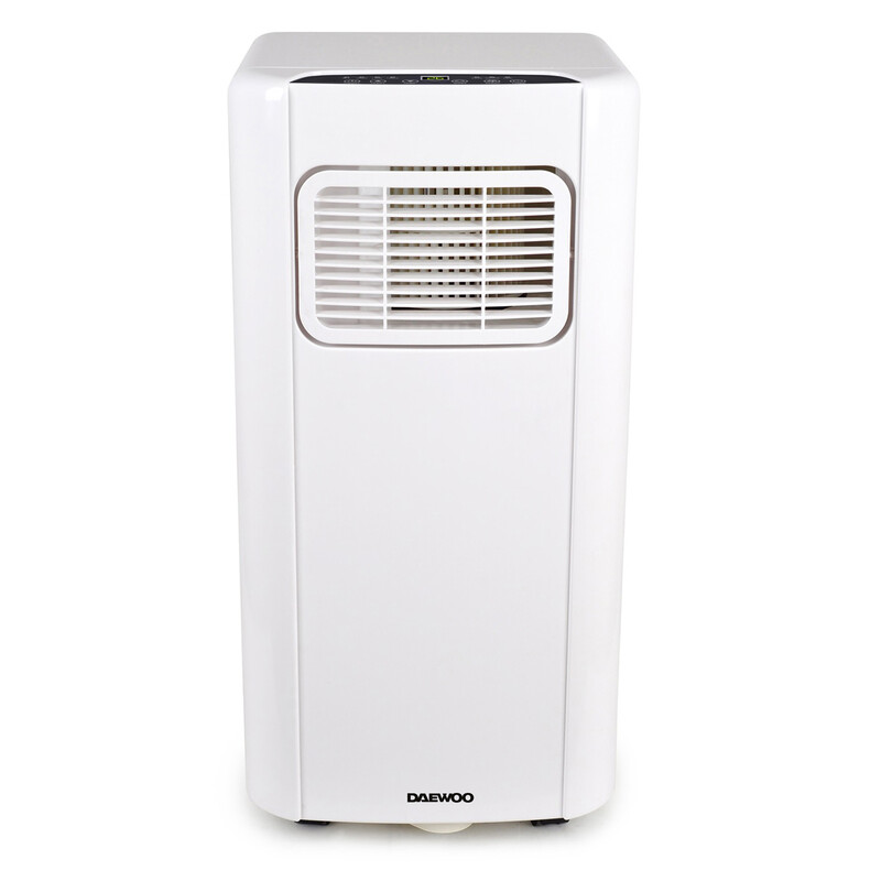 Daewoo White 9000 Btu Portable Air Conditioner - 3 In 1, Cooling, Fan & Dehumidifier, Col1318ge
