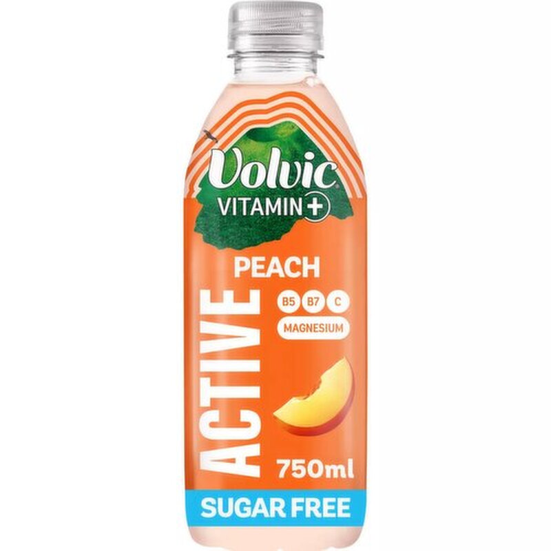Eau Aromatisée Saveur Vitamin+ Active Volvic La Bouteille De 75cl