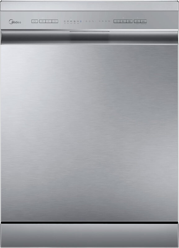 MDWPF1233C(S)-WG-UK 60cm Freestanding Dishwasher - 12 Place Settings - Silver - E Rat