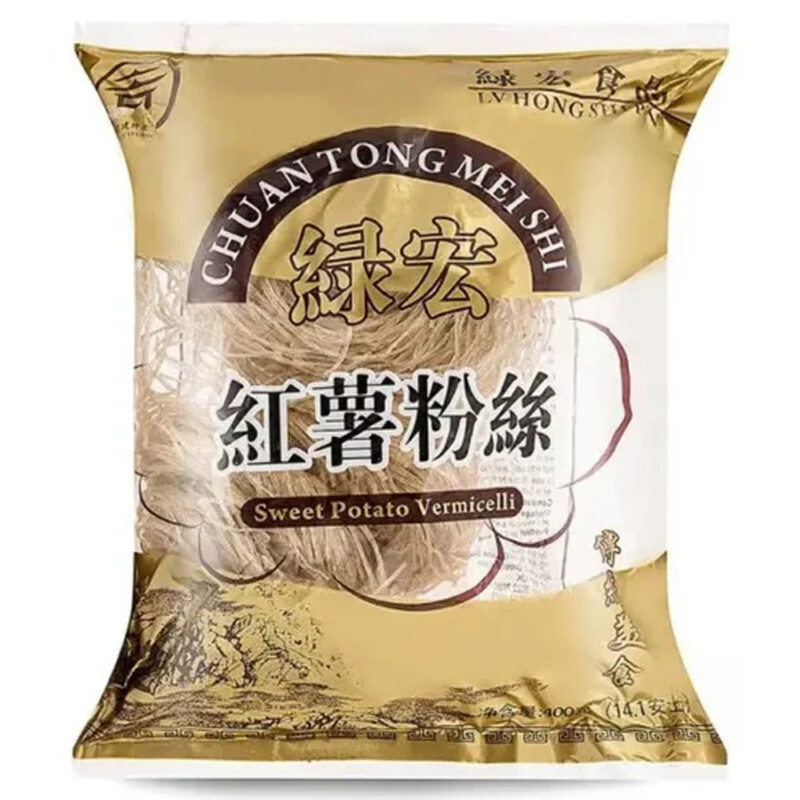 Lvhong 【Hot Pot Selection】Lvhong Sweet Potato Vermicelli 400G