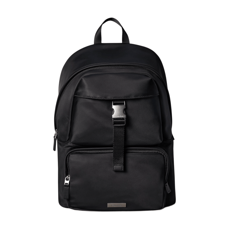 Calvin Klein Nylon Round Backpack - Black