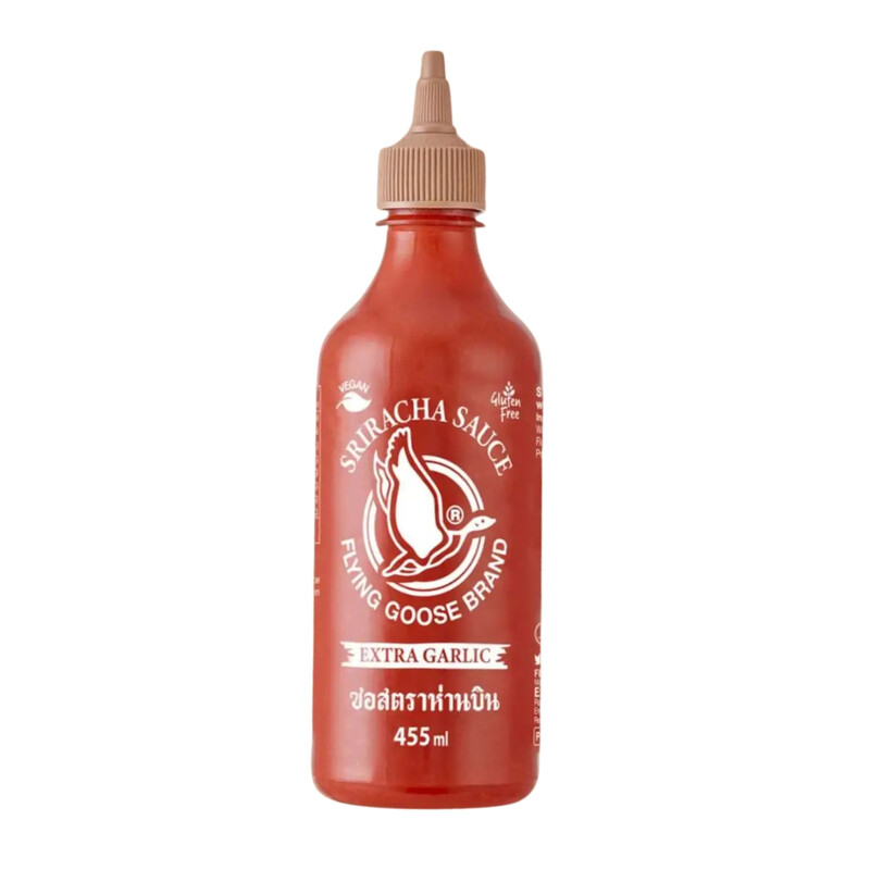Flying Goose Sriracha Chilli Sauce Extra Garlic 455Ml
