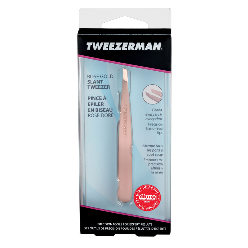 Slant Tweezer Rose Gold