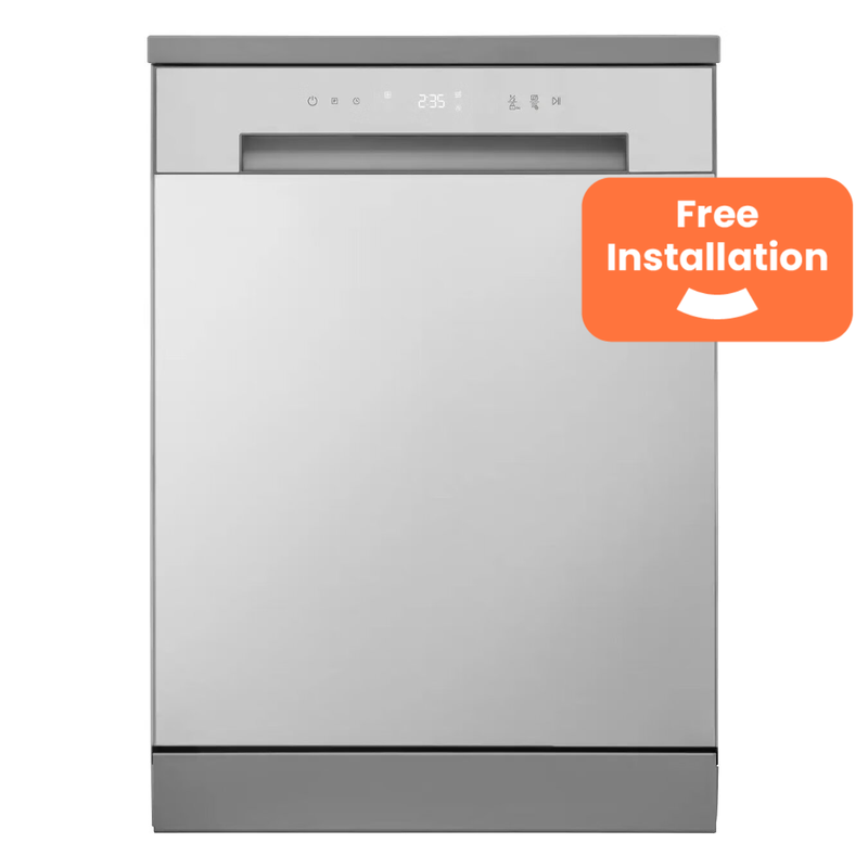 [Free Install] LG DF030FL Dishwasher, 13 Place Settings, Silver, E Rated