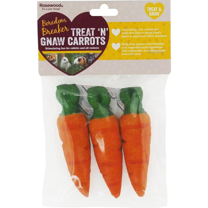 Boredom Breaker Treat 'N' Gnaw Carrots