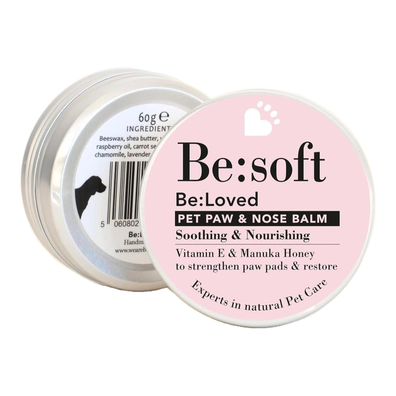 Be:loved Lavender - Be:soft Pet Nose & Paw Moisturising Balm 60G