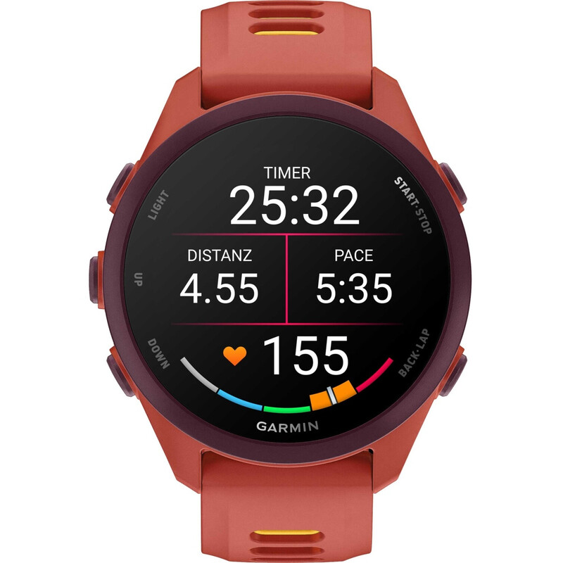 Garmin Orange Forerunner 170 Music Gps 1,2" Amoled Sportarmband M Wasserdicht Ipx7 - Image 3